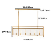Load image into Gallery viewer, Matkon Linear Chandelier