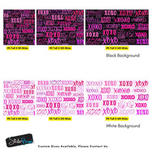 Load image into Gallery viewer, Pink XOXO Wallpaper Mural – Stylish Chic Glamour Girl’s Room Decor. #6899