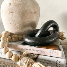 Load image into Gallery viewer, Chunky Metal Knot Decor, Set of 2