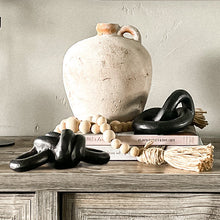 Load image into Gallery viewer, Chunky Metal Knot Decor, Set of 2