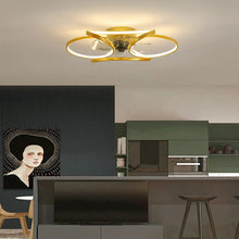 Carregar imagem no visualizador da galeria, Mirwaha Ceiling Light & Fan