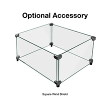 Carregar imagem no visualizador da galeria, Modern Blaze 42-Inch Square Fire Pit Table (SAFTS4624ST)