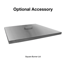 Carregar imagem no visualizador da galeria, Modern Blaze 42-Inch Square Fire Pit Table (SAFTS4624ST)