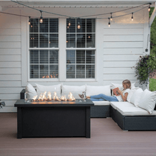 Cargar imagen en el visor de la galería, Modern Blaze 54-Inch Linear Fire Pit Table (SAFTL5524ST)
