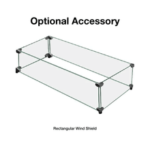 Cargar imagen en el visor de la galería, Modern Blaze 54-Inch Linear Fire Pit Table (SAFTL5524ST)