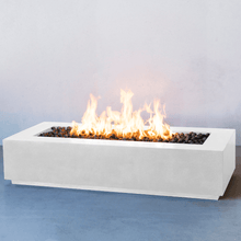 Carregar imagem no visualizador da galeria, Modern Blaze Lumera Linear Concrete Fire Pit Table