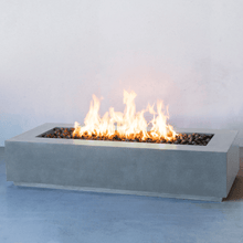 Carregar imagem no visualizador da galeria, Modern Blaze Lumera Linear Concrete Fire Pit Table
