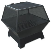 Load image into Gallery viewer, Modern Blaze Square Steel Fire Pit