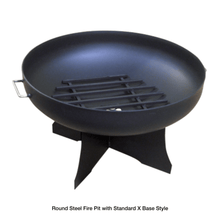 Load image into Gallery viewer, Modern Blaze Round Steel Fire Pit