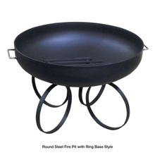Load image into Gallery viewer, Modern Blaze Round Steel Fire Pit