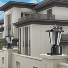Carregar imagem no visualizador da galeria, Modern Solar LED Lights with Adjustable Brightness for Pillars