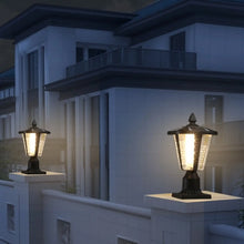 Carregar imagem no visualizador da galeria, Modern Solar LED Lights with Adjustable Brightness for Pillars