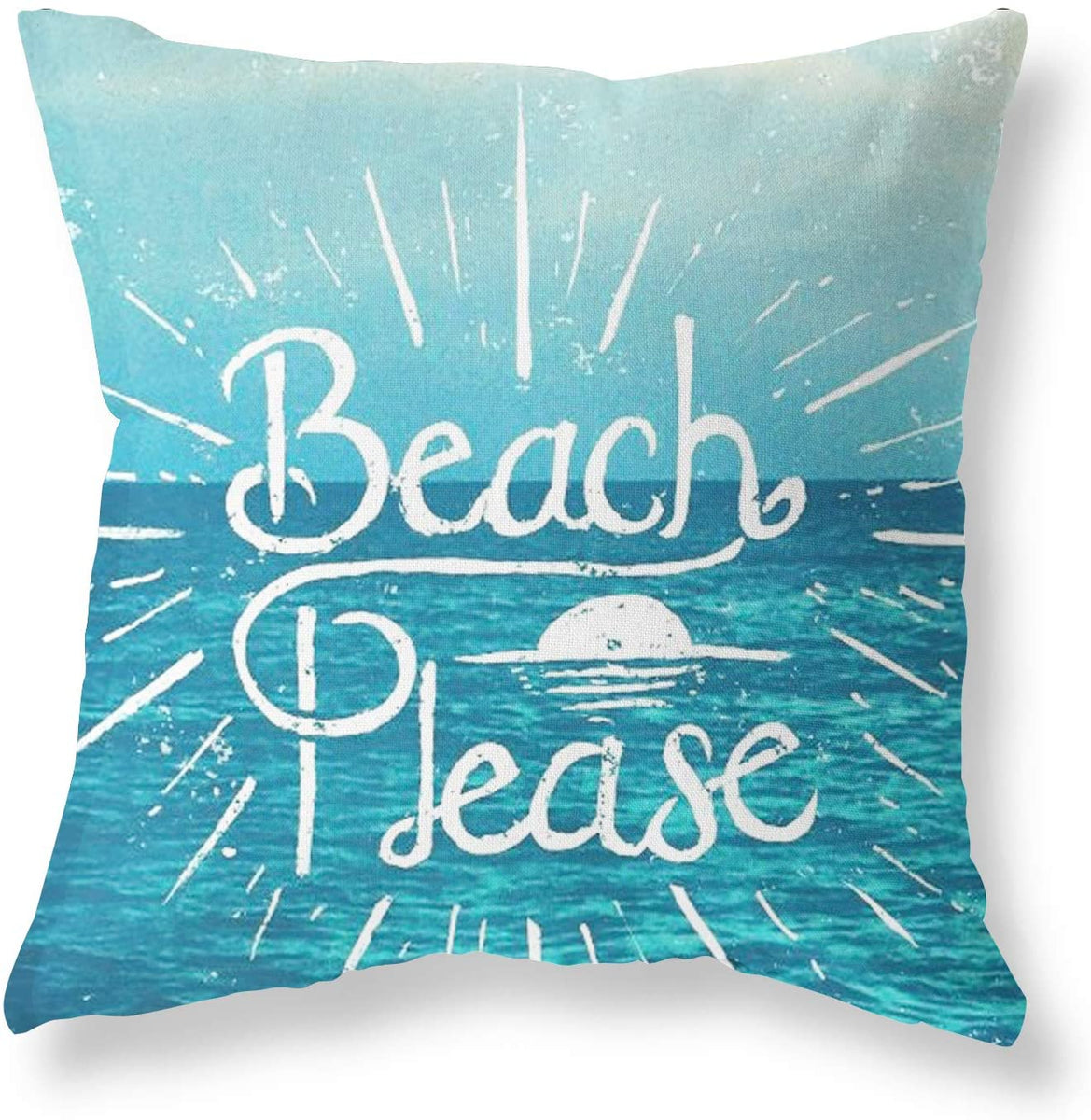 beach please pillow