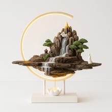 Load image into Gallery viewer, Moonlit Incense Burner Table Lamp