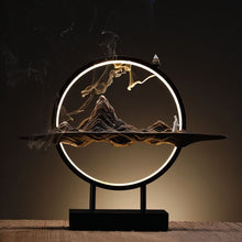 Load image into Gallery viewer, Moonlit Incense Burner Table Lamp