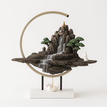 Load image into Gallery viewer, Moonlit Incense Burner Table Lamp