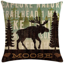 Carregar imagem no visualizador da galeria, Woodland Beasts Cushion Covers