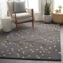 Load image into Gallery viewer, Elsu Brown Beige Wool Rug