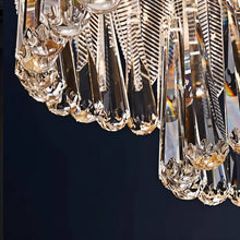 Carregar imagem no visualizador da galeria, Nehora Round Crystal Chandelier
