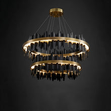 Load image into Gallery viewer, Ninda Tiered Round Chandelier