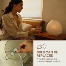 Carregar imagem no visualizador da galeria, Nogy Mini Paper Lamp • Rice Paper Table Lamp (Mini)