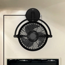 Carregar imagem no visualizador da galeria, 13" Industrial Bathroom Ceiling Fan with Pull Chain