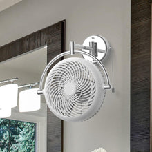 Carregar imagem no visualizador da galeria, 13" Industrial Bathroom Ceiling Fan with Pull Chain