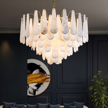 Carregar imagem no visualizador da galeria, Patra Alabaster Chandelier Light