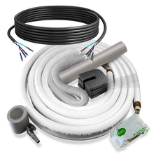 Cargar imagen en el visor de la galería, Pioneer® Diamante Pro™ 36,000 BTU 19 SEER2 230V High-Wall Ductless Mini-Split Air Conditioner Inverter Heat Pump with 16 Ft. Kit