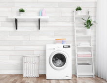 Cargar imagen en el visor de la galería, Classic Originals 1/4 in. x 5.1 in. Real Wood Easy Install Wall Panels - Glacier (20 Sq. Ft.)