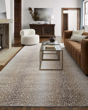 Load image into Gallery viewer, Pointblank Tan Leopard Print Rug