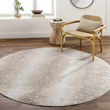 Load image into Gallery viewer, Pointblank Tan Leopard Print Rug