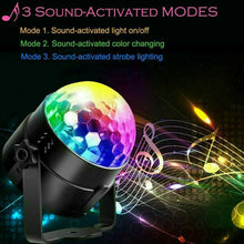 Carregar imagem no visualizador da galeria, Portable Disco Party Light with LED & Sound Feature for Dance, DJ and Events