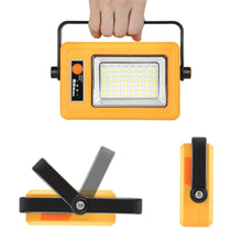Carregar imagem no visualizador da galeria, Portable Solar Lantern LED Flood Light - USB Rechargeable Camping Lamp