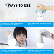 Carregar imagem no visualizador da galeria, Portable Waterproof Rechargeable LED Light Bulb for Camping & Fishing