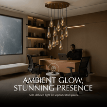 Carregar imagem no visualizador da galeria, Pulcher Glass Tears Chandelier