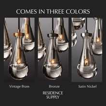 Carregar imagem no visualizador da galeria, Pulcher Glass Tears Chandelier