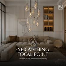 Carregar imagem no visualizador da galeria, Pulcher Glass Tears Chandelier