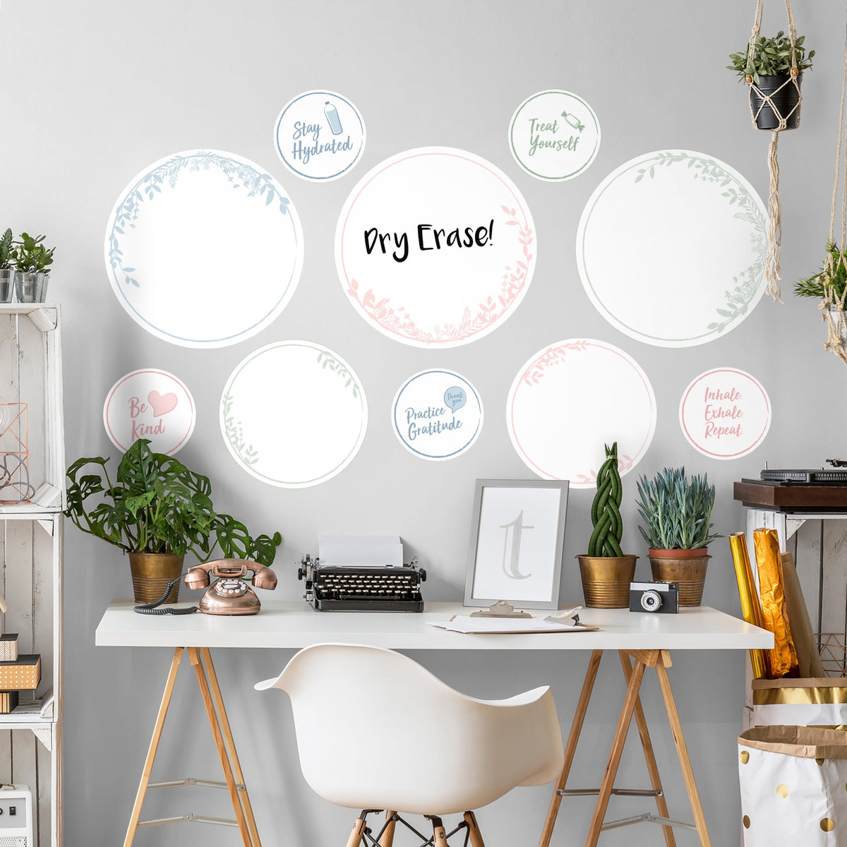 Affirmations Removable Dry Erase Vinyl Decal