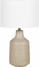 Carregar imagem no visualizador da galeria, Quezon Beige Resin Table Lamp