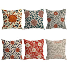 Carregar imagem no visualizador da galeria, Retro Dahlia Cushion Covers