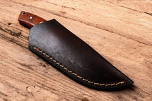 Carregar imagem no visualizador da galeria, Custom Handmade Damascus Skinning Knife with Wood Handle