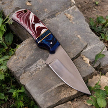 Load image into Gallery viewer, Custom Handmade Hunting Knife – High-Carbon Steel Blade