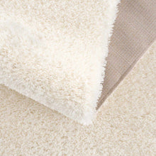Carregar imagem no visualizador da galeria, Heavenly Solid Cream Plush Rug
