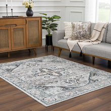 Load image into Gallery viewer, Liverpool Gray & Blue Area Rug - Clearance