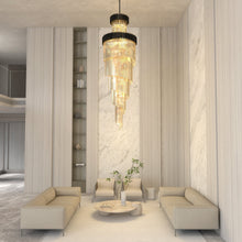 Load image into Gallery viewer, Celestial Crystal Chandelier