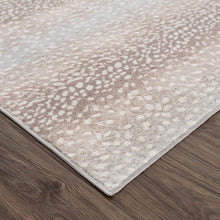 Load image into Gallery viewer, Pointblank Tan Leopard Print Rug