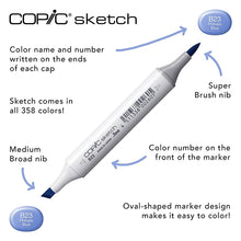 Load image into Gallery viewer, COPIC Sketch Marker 72pc C