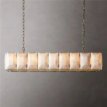 Carregar imagem no visualizador da galeria, Sakhra Alabaster Linear Chandelier