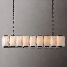 Carregar imagem no visualizador da galeria, Sakhra Alabaster Linear Chandelier